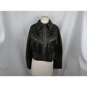 Miss Me Women Faux Leather Jacket